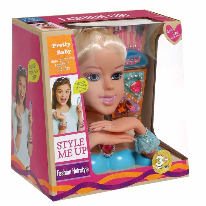 Кукла-манекен для создания причёсок &laquo;Барбара&raquo;, с аксессуарами