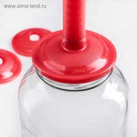 Набор для консервации и хранения продуктов вакуумный &laquo;Вакс 82Б&raquo;: насос, 9 крышек