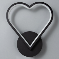 Бра 2524/1BK LED 12Вт 4000К черный 23х25 см Бра 2524/1BK LED 12Вт 4000К черный 23х25 см