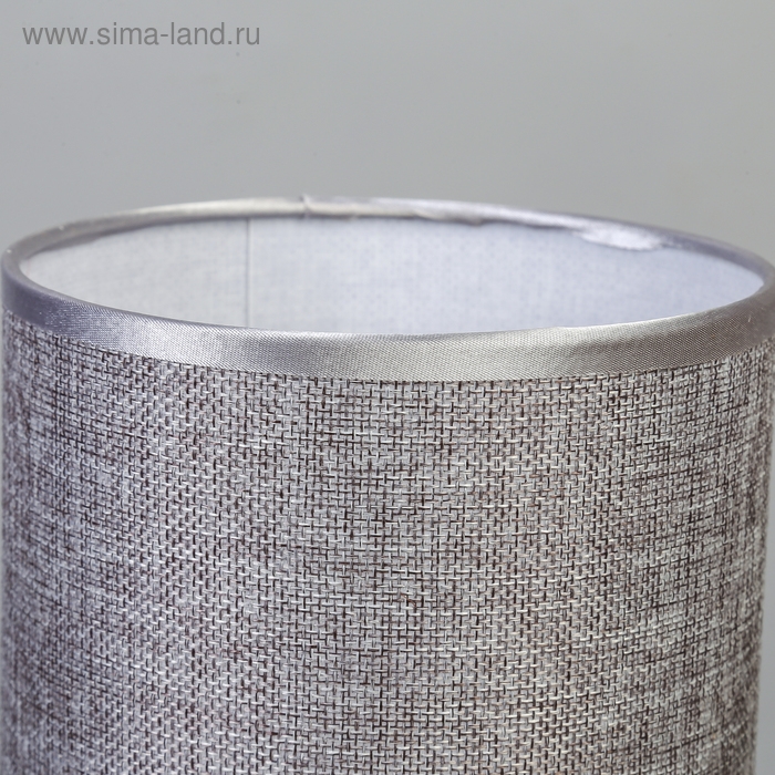 Лампа настольная "Венера" 1х40Вт Е27 220В серебро 15х15х30 см RISALUX