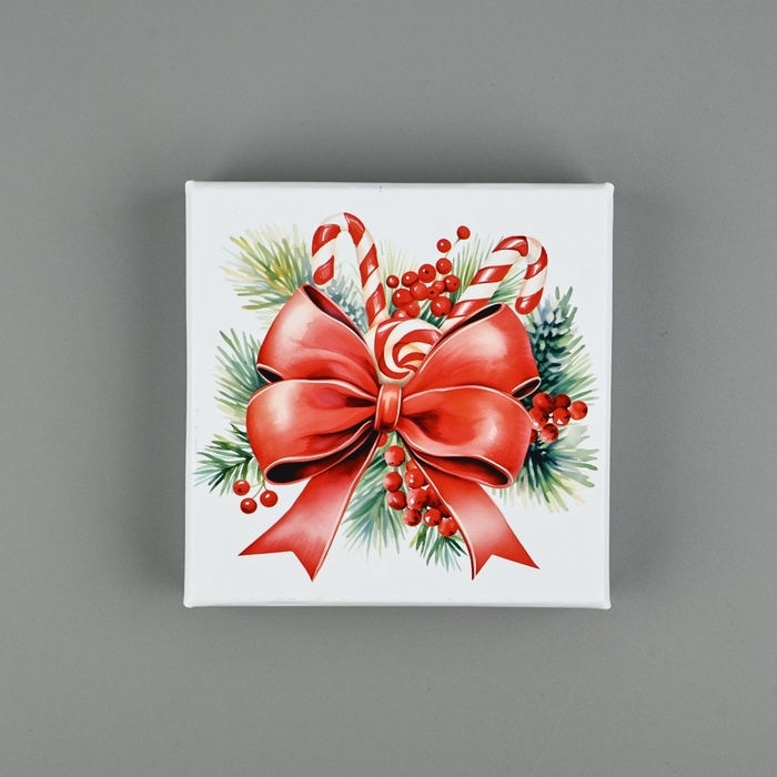 Набор новогодних подарочных коробок 10 в 1 &laquo;Уютный Новый год&raquo;, 10 х10 х 6&ndash;28 х 28 х 15 см, Новый год