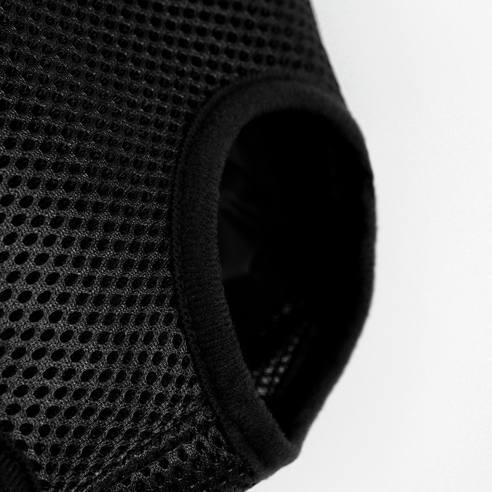 Рюкзак-переноска для кошек и собак "Кенгуру", 35 х 25 х 20 см, размер S, чёрный