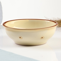 Миска средняя "Псковская" 0,6л / 17х6см, карамель Миска средняя "Псковская" 0,6л / 17х6см, карамель