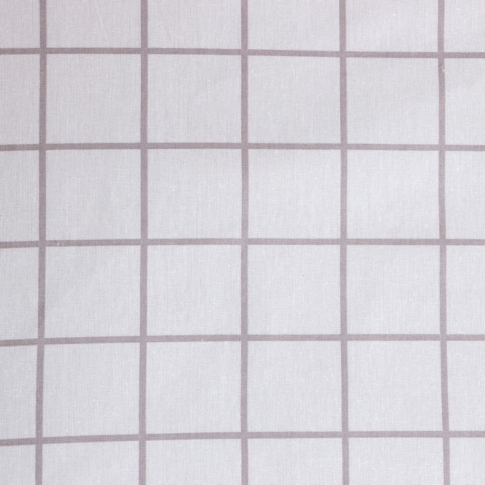 Комплект Экономь и Я &laquo;Клетка&raquo;: Простыня 145х214 см, наволочка 70х70 см, бязь, 100% хлопок