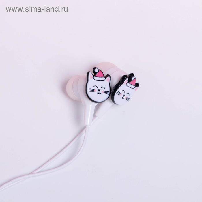 Зарядное устройство, попсокет, наушники, флешка и штекер &laquo;Happy meow box&raquo;, набор