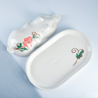 Набор для заливного №2, 2 предмета: блюдо+форма белый