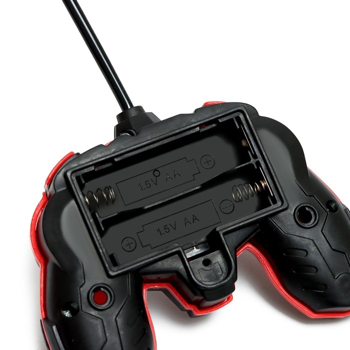 Машинка &laquo;Перевёртыш&raquo;, радиоуправляемая, работает от аккумулятора, цвет красный