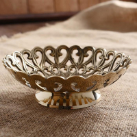 Блюдо "Геометрические узоры" латунь 15х15х5 см Блюдо "Геометрические узоры" латунь 15х15х5 см