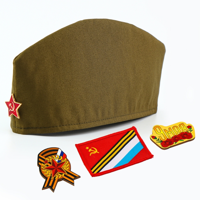 Пилотка &laquo;День победы&raquo;, р. 54&ndash;56