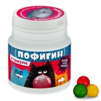 Жевательная резинка &laquo;Для спокойствия&raquo;: со вкусом тутти-фрутти, 40 г.