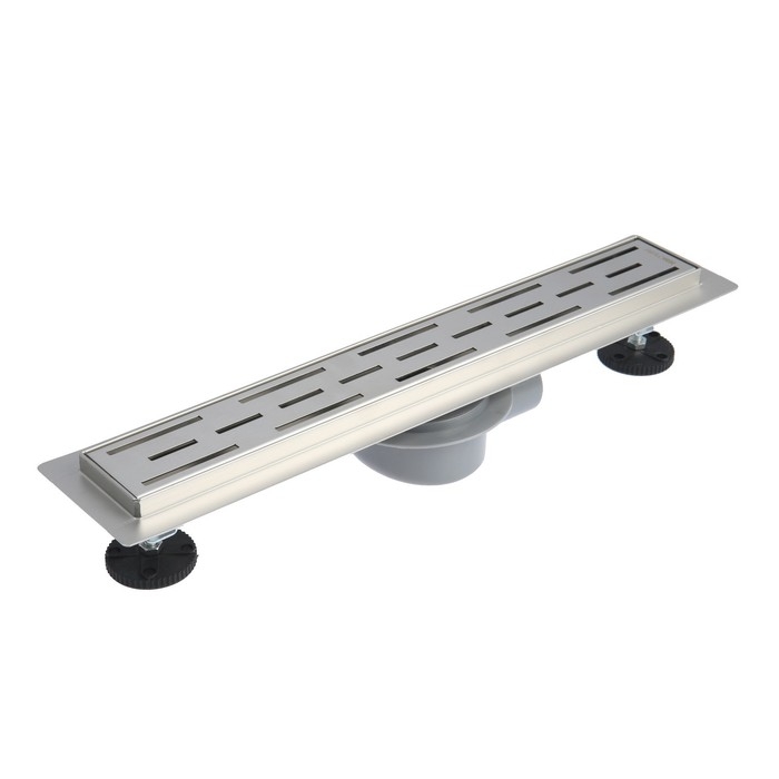 Трап линейный AFLORN AF20207-50, 500х70 мм, c флaнцeм своб. вращения 360&deg;, нерж. сталь