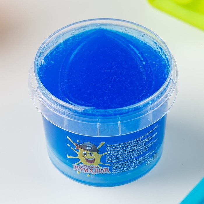 Слайм &laquo;Мальчик пират&raquo; Синий, 90 г