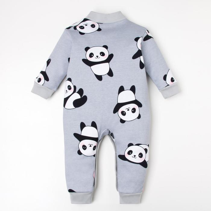 Комбинезон Крошка Я "Панда" рост 62-68 см