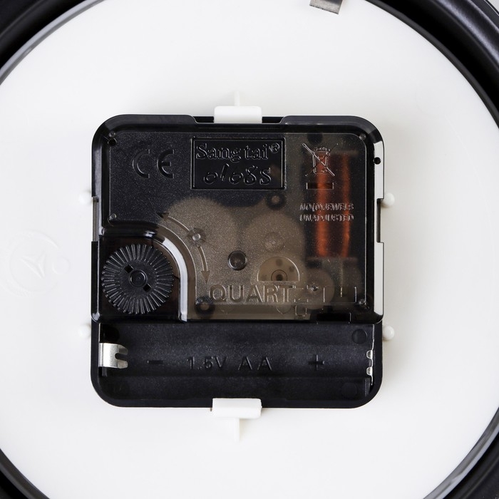 Часы настенные двусторонние, на подвесе Часы настенные двусторонние, на подвесе "Весенние", плавный ход, d-11 см, 34.5 х 22 см