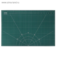 Коврик для резки макетный A1 deVENTE, 3 мм, непрорезаемый, двусторонний, трёхслойный