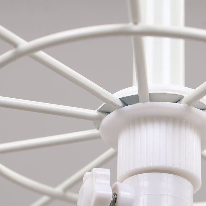 Вертушка, 5 ярусов по 10 крючков, 44&times;44&times;165, цвет белый