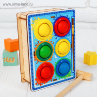 Стучалка-сортер &laquo;Палитра&raquo;, с молотком