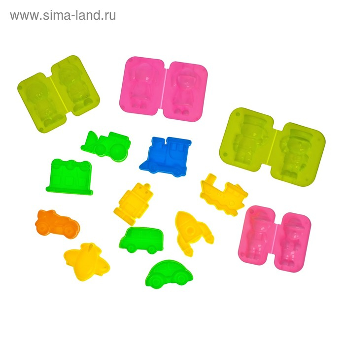 Набор для игры с пластилином &laquo;Волшебный город&raquo;, в пакете