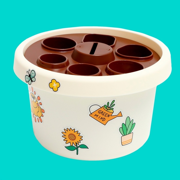 Логический сортер &laquo;Цветочный горшочек&raquo;