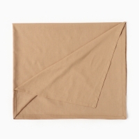 Скатерть Этель ECO, цв.бежевый, 110х136 см, 70% хл, 30% лён, 190 г/м2