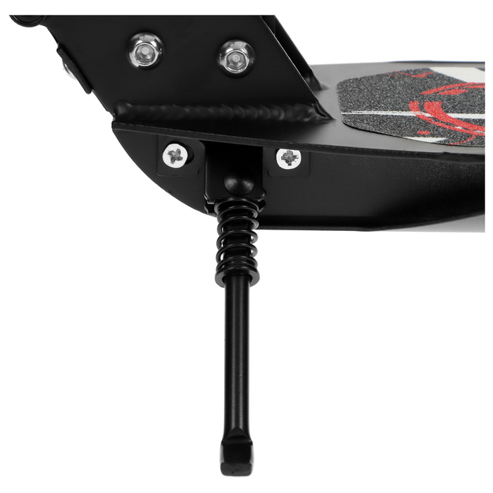 Cамокат городской GRAFFITI Technology 200, складной, колёса PU 200 мм, ABEC 7, амортизатор задний, цвет чёрный Cамокат городской GRAFFITI Technology 200, складной, колёса PU 200 мм, ABEC 7, амортизатор задний, цвет чёрный