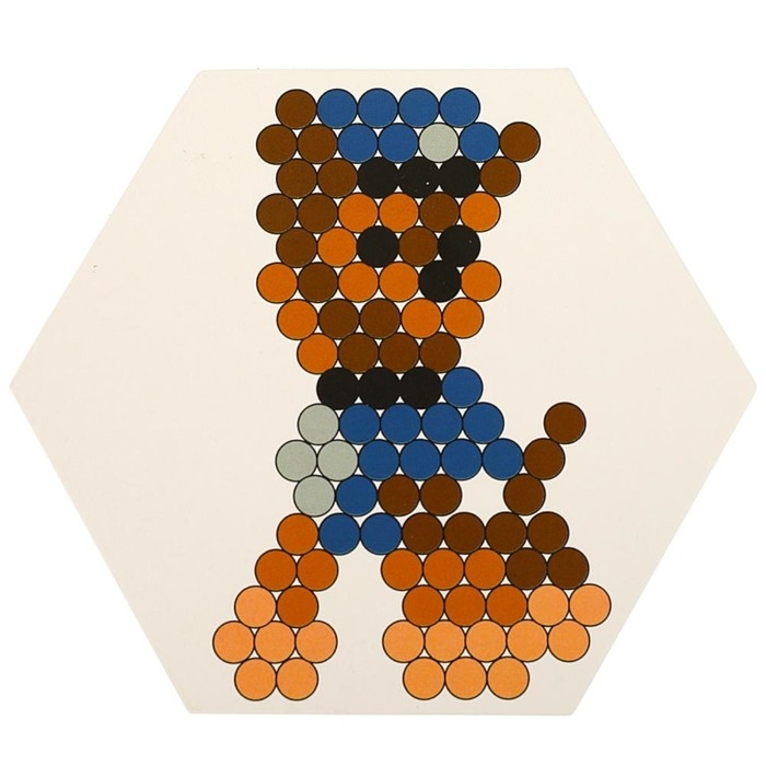 Аквамозаика &laquo;Суперщенки. Гонщик&raquo;, 100 бусин