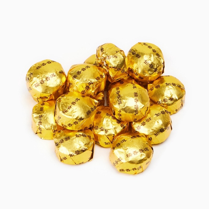 Китайский чай Шу Пуэр Но Ми Сян "ДЖЕКИЧАЙ", новый год, 100 г