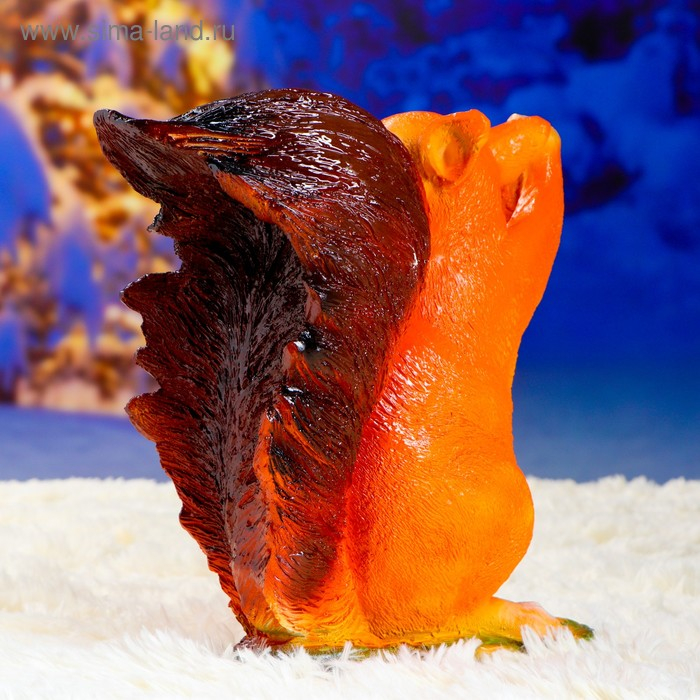 Садовая фигура Садовая фигура "Белка с шишкой" 13×18×28см