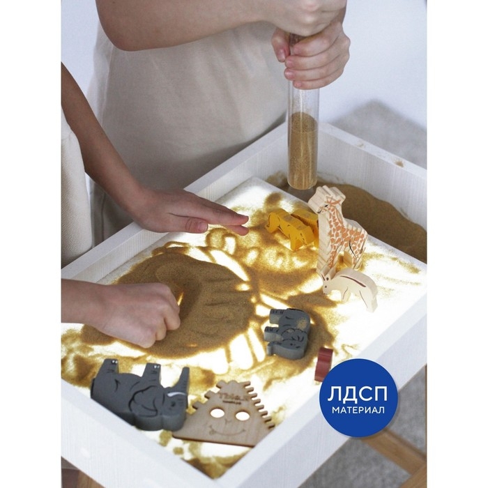 Планшет для рисования песком &laquo;Магия песка&raquo; крышка &laquo;Лис&raquo;