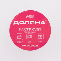 Кастрюля из жаропрочного стекла для запекания Доляна «Утятница», 2,9 л, 24,5×20,5×13,5 см, с крышкой Кастрюля из жаропрочного стекла для запекания Доляна «Утятница», 2,9 л, 24,5×20,5×13,5 см, с крышкой
