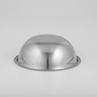 Миска глубокая из нержавеющей стали Доляна &laquo;Индия&raquo;, 750 мл, d=18 см