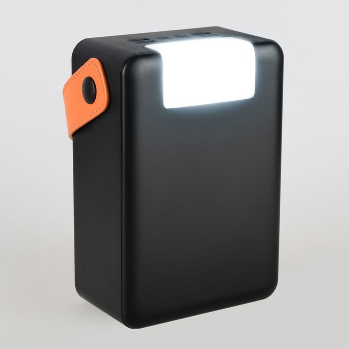 Внешний аккумулятор TFN Porta LCD PD, 80000 мАч, 2 USB, Type-C, microUSB, черный