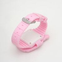 Часы наручные электронные, детские, "Единорог", LR41 (AG3), розовые