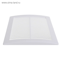 Решетка вентиляционная ERA 1520 РЦ, 150x200 мм, цилиндрическая, с сеткой, неразъемная