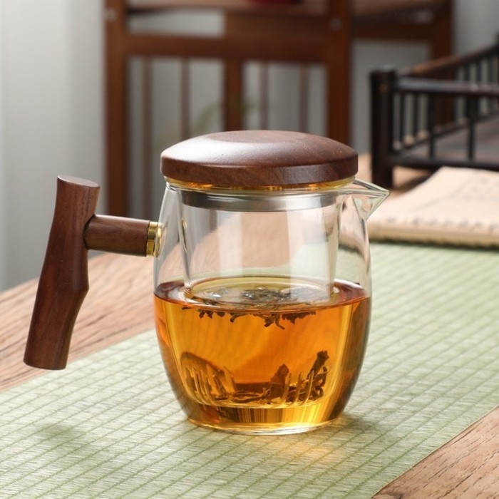 Чайник стеклянный заварочный с ситом Magistro «Лофт» 400 мл, 15×9×11,5 см Чайник стеклянный заварочный с ситом Magistro «Лофт» 400 мл, 15×9×11,5 см