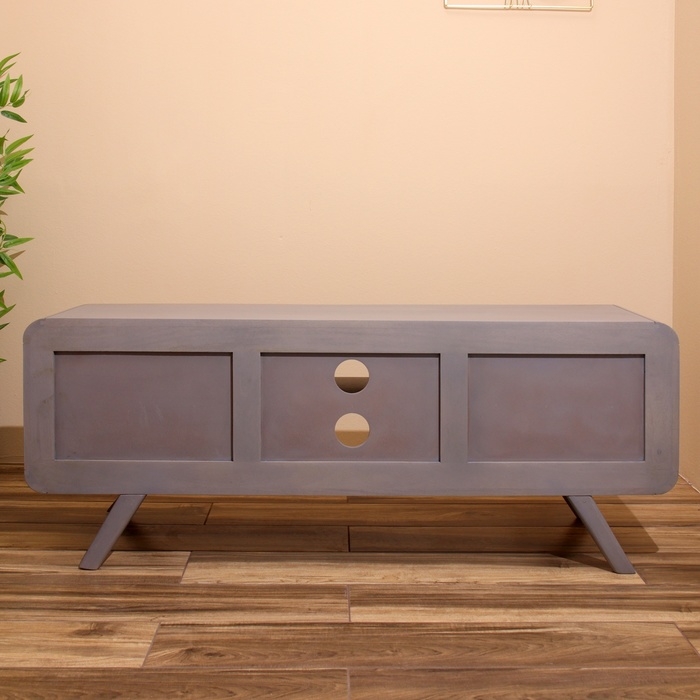 Тумба под ТВ "Грэй" 145х40х55 см, манговое дерево