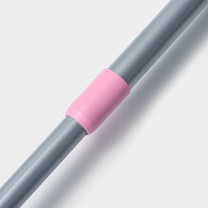 Швабра для мытья пола плоская с телескопической ручкой Raccoon &laquo;Букля&raquo;, 41&times;12&times;90(120) см, микрофибра