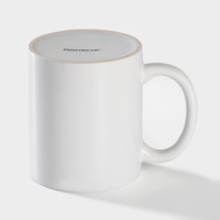 Кружка - хамелеон керамическая Доляна &laquo;Лампочка&raquo;, 350 мл, цвет белый