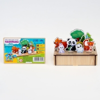 Головоломка. Повтори по образцу &laquo;Зоопарк&raquo;