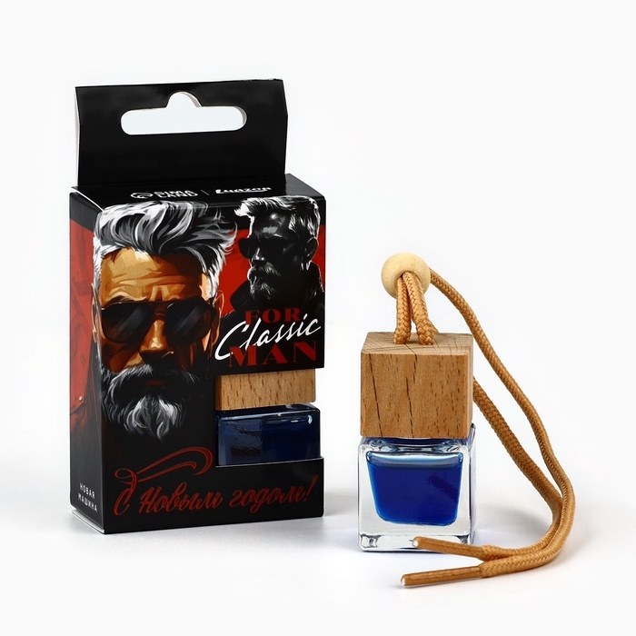 Ароматизатор для машины новогодний XXL &laquo;С Новым годом&raquo;, новая машина