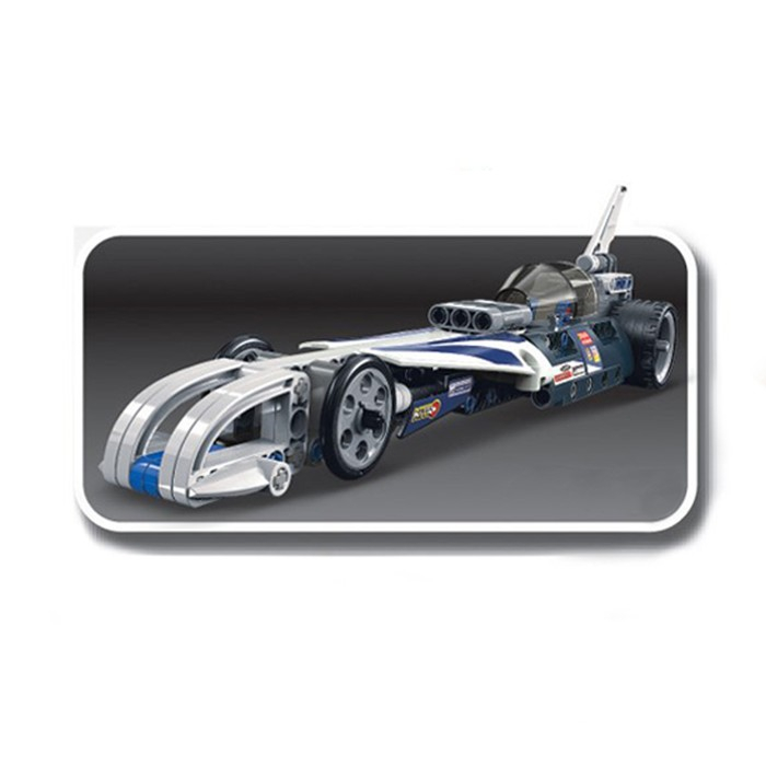 Конструктор с инерционным механизмом «Квадроцикл», 148 деталей Конструктор с инерционным механизмом «Квадроцикл», 148 деталей