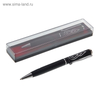 Ручка подарочная, шариковая "Капелька" в пластиковом футляре, поворотная Ручка подарочная, шариковая "Капелька" в пластиковом футляре, поворотная