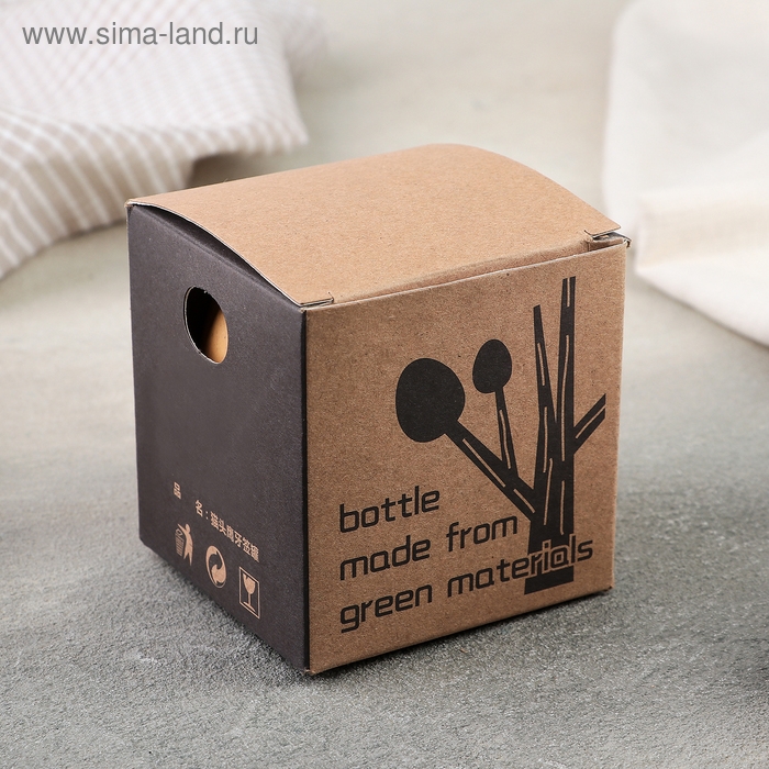 Подставка для зубочисток &laquo;Совушка&raquo;, 8&times;8 см, цвет бежево-песочный