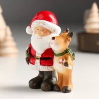 Сувенир полистоун "Дед Мороз с помощником-олешкой" МИКС 6,6х4х8 см Сувенир полистоун "Дед Мороз с помощником-олешкой" МИКС 6,6х4х8 см
