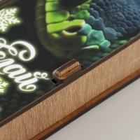 Новогодняя шкатулка "Из мечты цель" 17х8,5х3,5 см Новогодняя шкатулка "Из мечты цель" 17х8,5х3,5 см