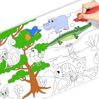 Раскраска-рулон &laquo;Животные&raquo;