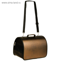 Сумка - переноска для животных, искусственная кожа, 40 х 25 х 27 см