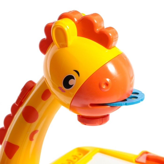 Проектор-столик &laquo;Жирафик&raquo;, свет, звук, цвета МИКС