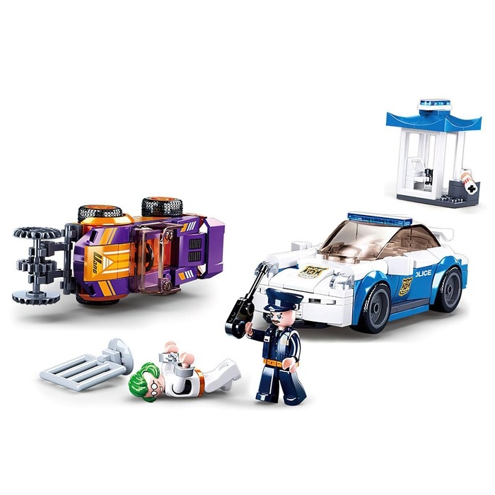Конструктор Полиция &laquo;Погоня&raquo;, 264 детали, в пакете