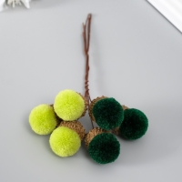 Цветы для декорирования "Хлопчик" зелёный 1 букет= 6 веточек d=2 см 11 см Цветы для декорирования "Хлопчик" зелёный 1 букет= 6 веточек d=2 см 11 см